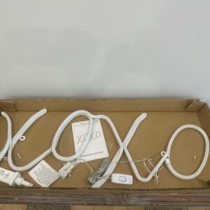 Williams Sonoma White LED Neon Light